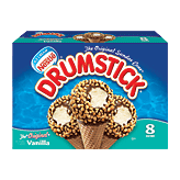 Nestle Drumstick vanilla frozen dairy dessert cones, 8 cones Full-Size Picture